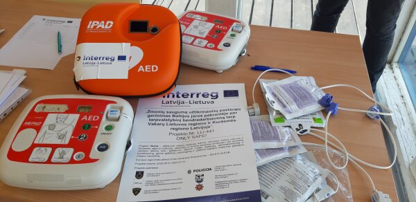 Gelbėtojai apmokyti dirbti su nauja medicinine įranga