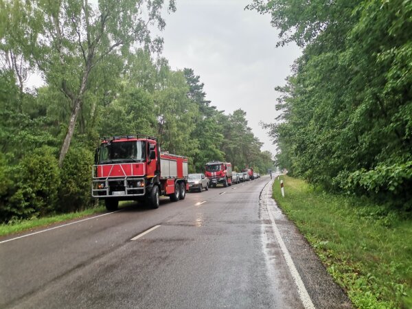Kuršių nerijoje vyko tarptautinės priešgaisrinės pratybos