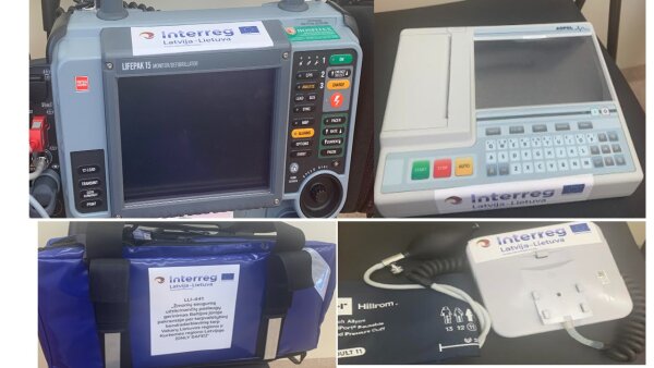 Įsigyta įranga greitosios medicinos pagalbos automobiliui