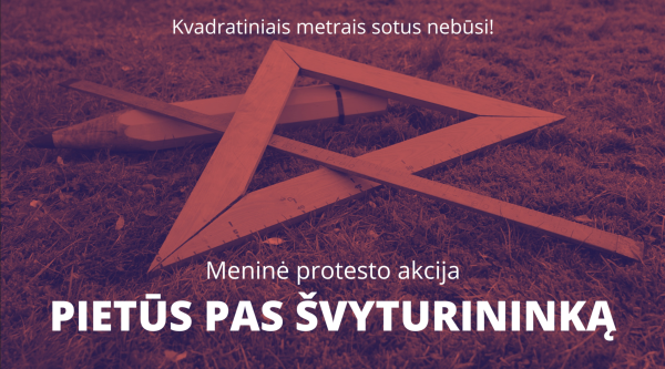 Neringoje vyks meninė protesto akcija „Pietūs pas švyturininką"