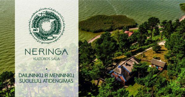 Dailininkų ir menininkų suolelių Nidoje atidengimas