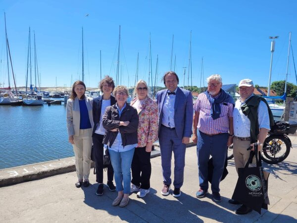 Neringą aplankė svečiai iš Suomijos 