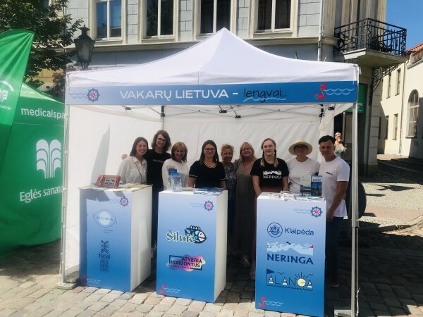 Neringos kurortas pristatytas „Jūros šventėje“