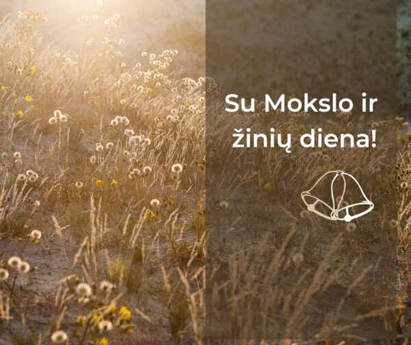 Sveikinimai Mokslo ir žinių dienos proga!