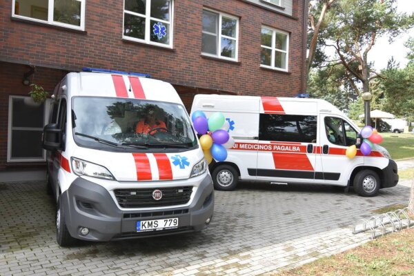 Greitosios medicinos pagalbos pertvarka palies ir Neringą 