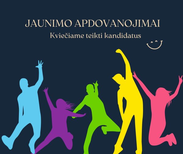 Jaunimo apdovanojimai: laukiama kandidatūrų 9 nominacijoms 