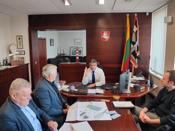 Pradėti sporto paskirties pastato Nidoje projektavimo darbai