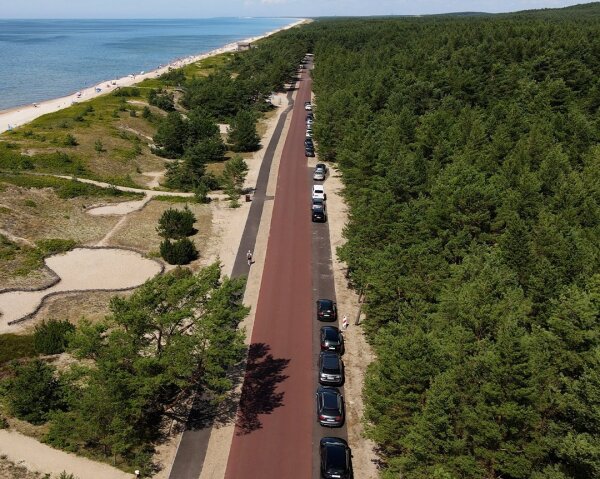 Juodkrantės Žaliajame kelyje rugpjūčio 30 d. laikinai uždaromas eismas