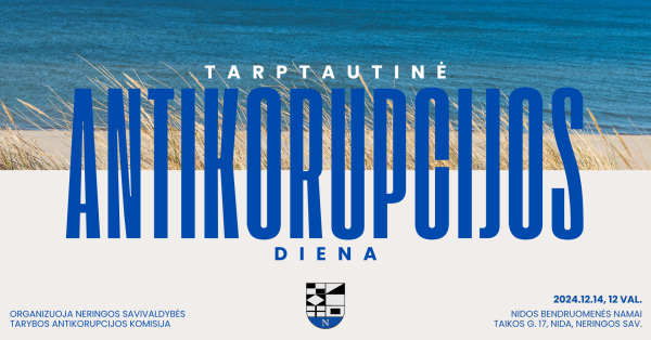 Antikorupcijos dienos proga: šventinė viktorina 
