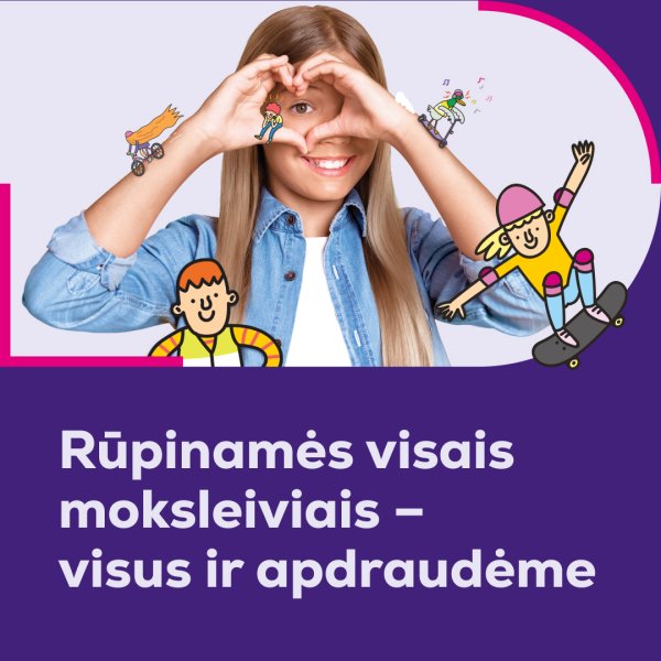 „Lietuvos draudimo“ akcija „Apsaugok mane“: rugsėjį Neringos savivaldybėje vėl bus apdrausti visi...
