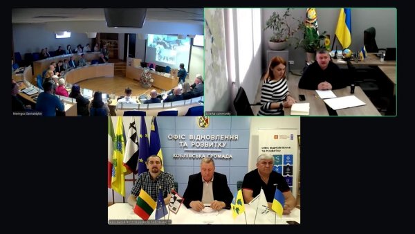 Pasirašyta trišalė partnerystės ir bendradarbiavimo sutartis su Ukrainos savivaldybėmis